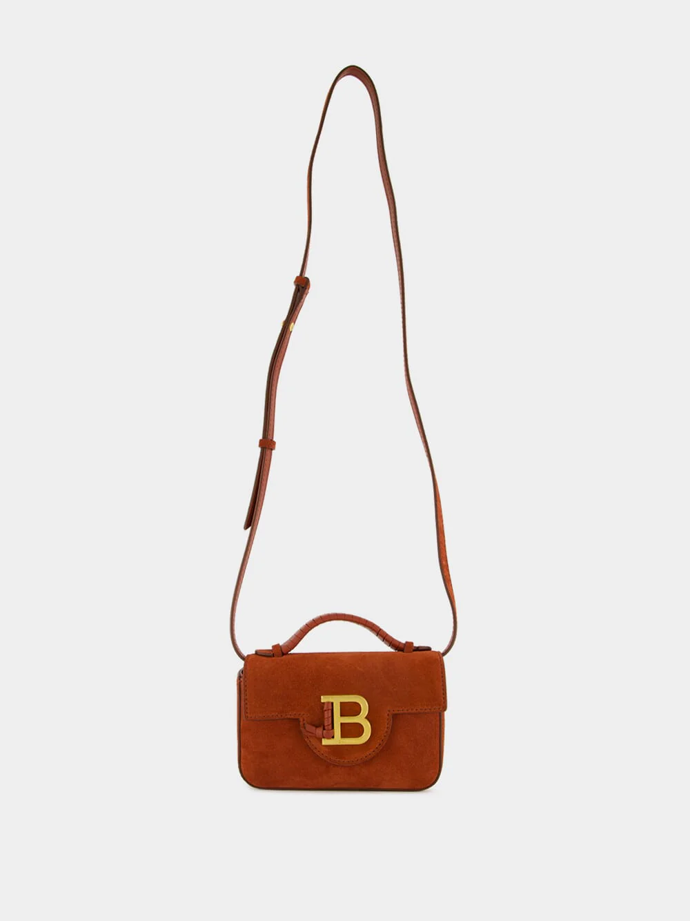 Red Suede B-Buzz 17 Mini Bag - Image 3