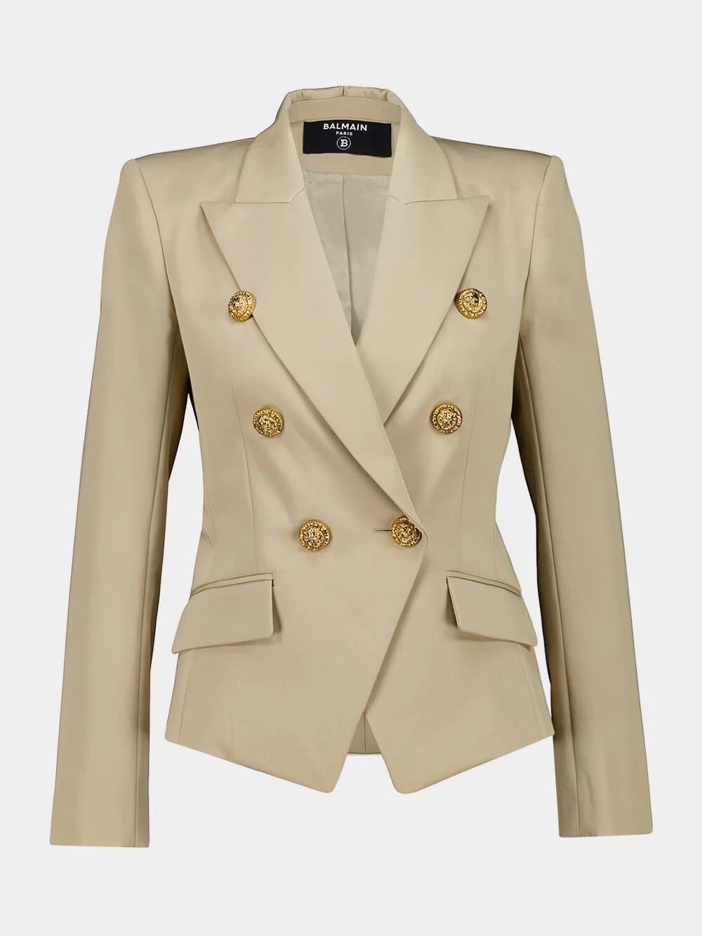 Sable 6-Button Cotton Blazer - Image 2