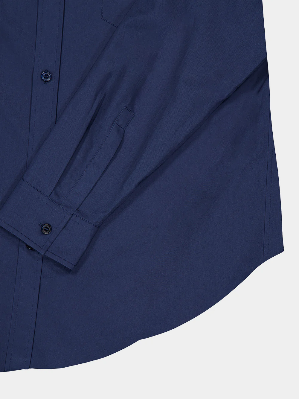 Blue Loose-Fit Cotton Shirt - Image 5