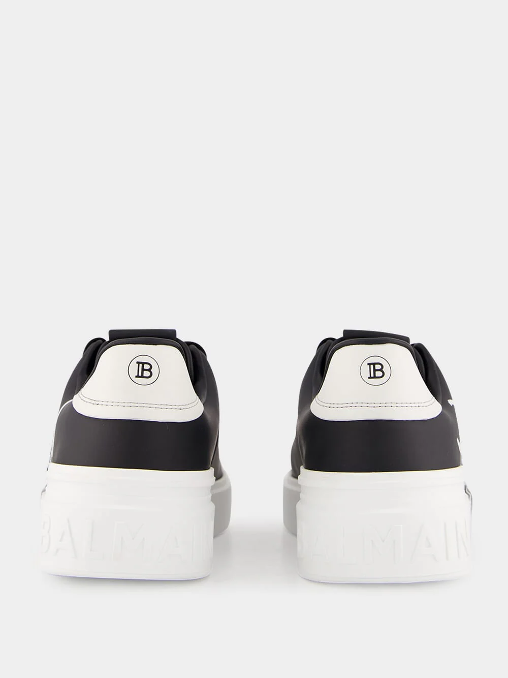 B-Court Calfskin Printed Logo Sneakers - Image 5