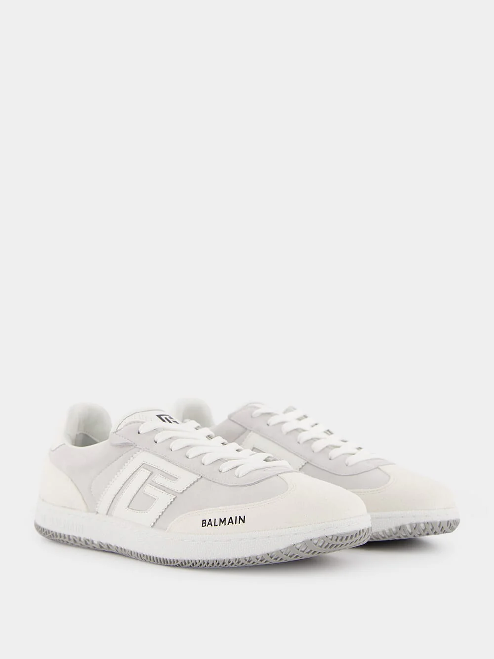 Swan Sneakers in Calfskin and Suede - Image 3