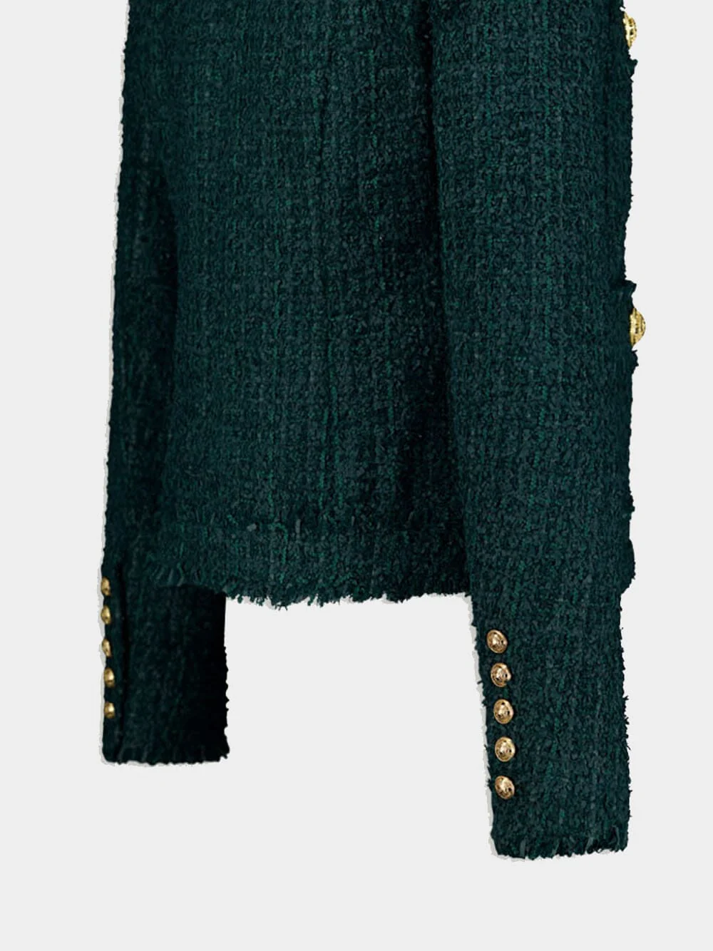 Single-Breasted Tweed Jacket - Image 4