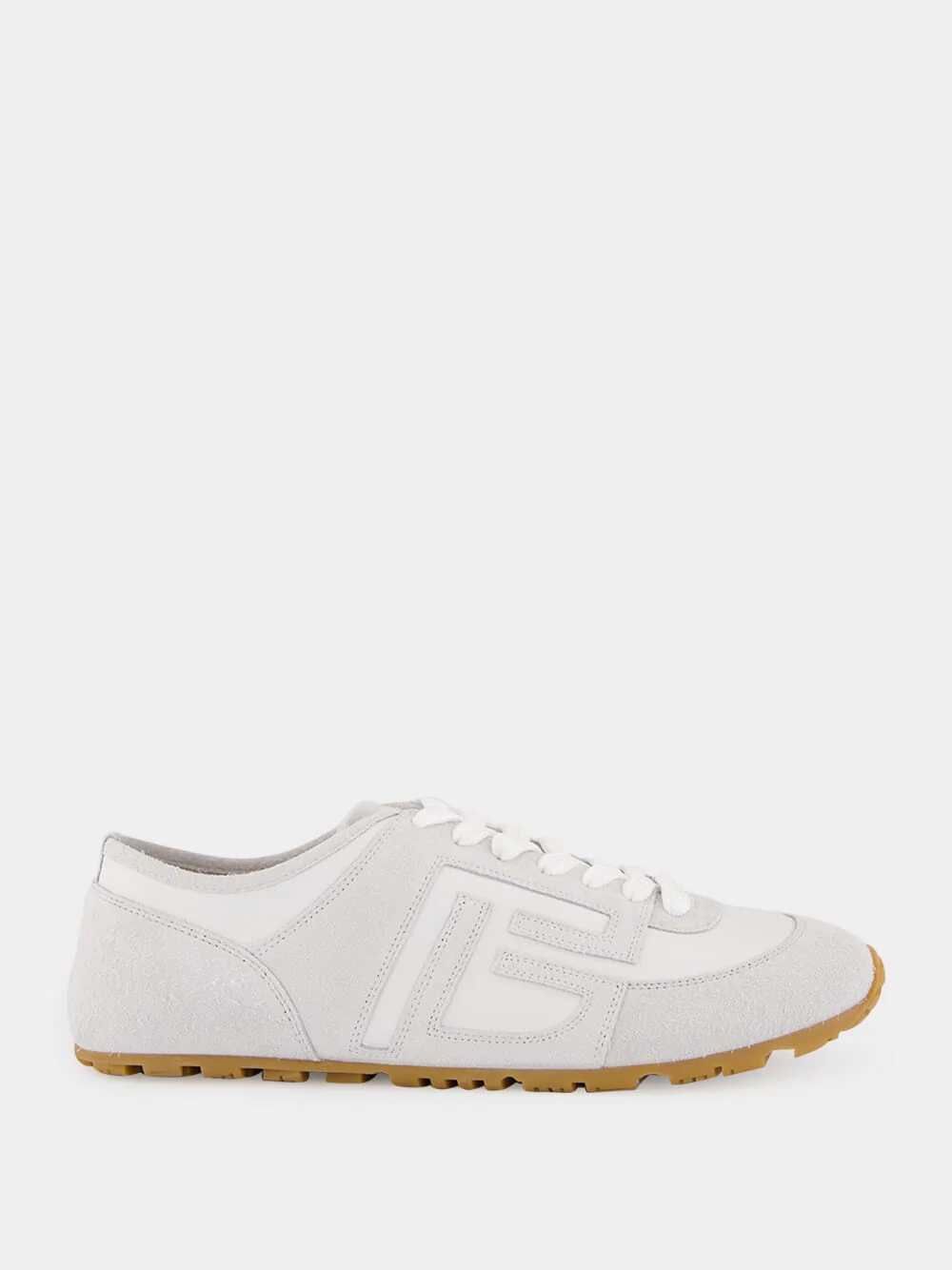White Racer 45 Leather Trainers
