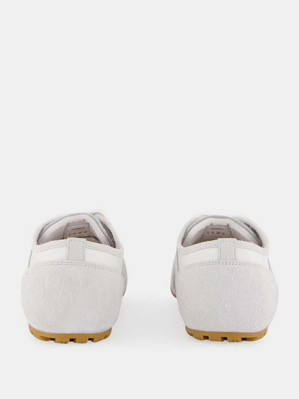 White Racer 45 Leather Trainers - Image 5