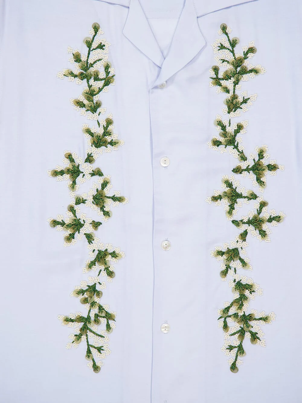 Blue Tinees Embroidered Shirt - Image 4