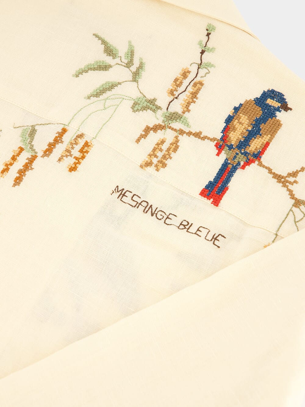 Avian Embroidered Button-Up Shirt - Image 6