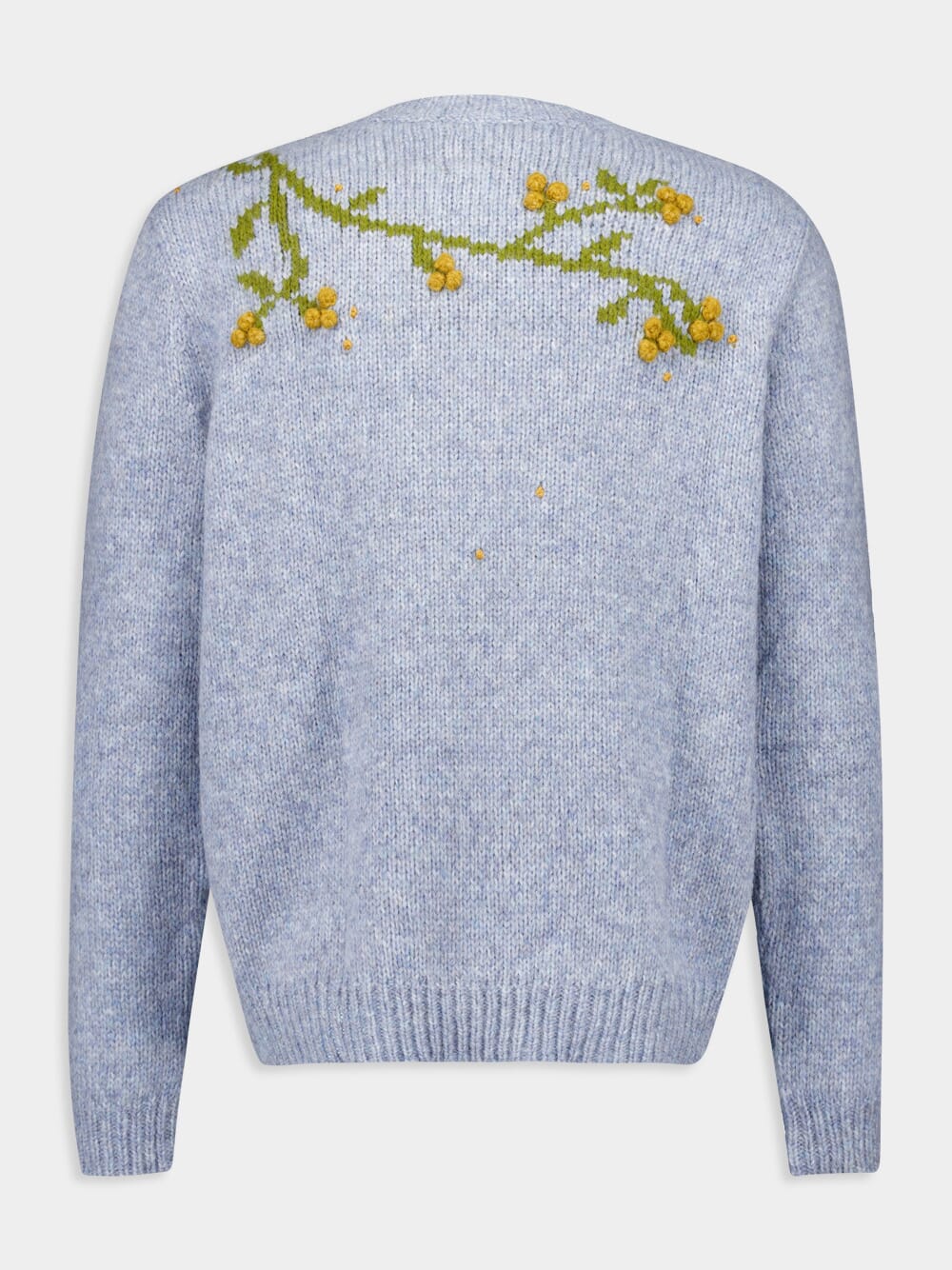 Baby Blue Alpaca Puff Pullover - Image 2