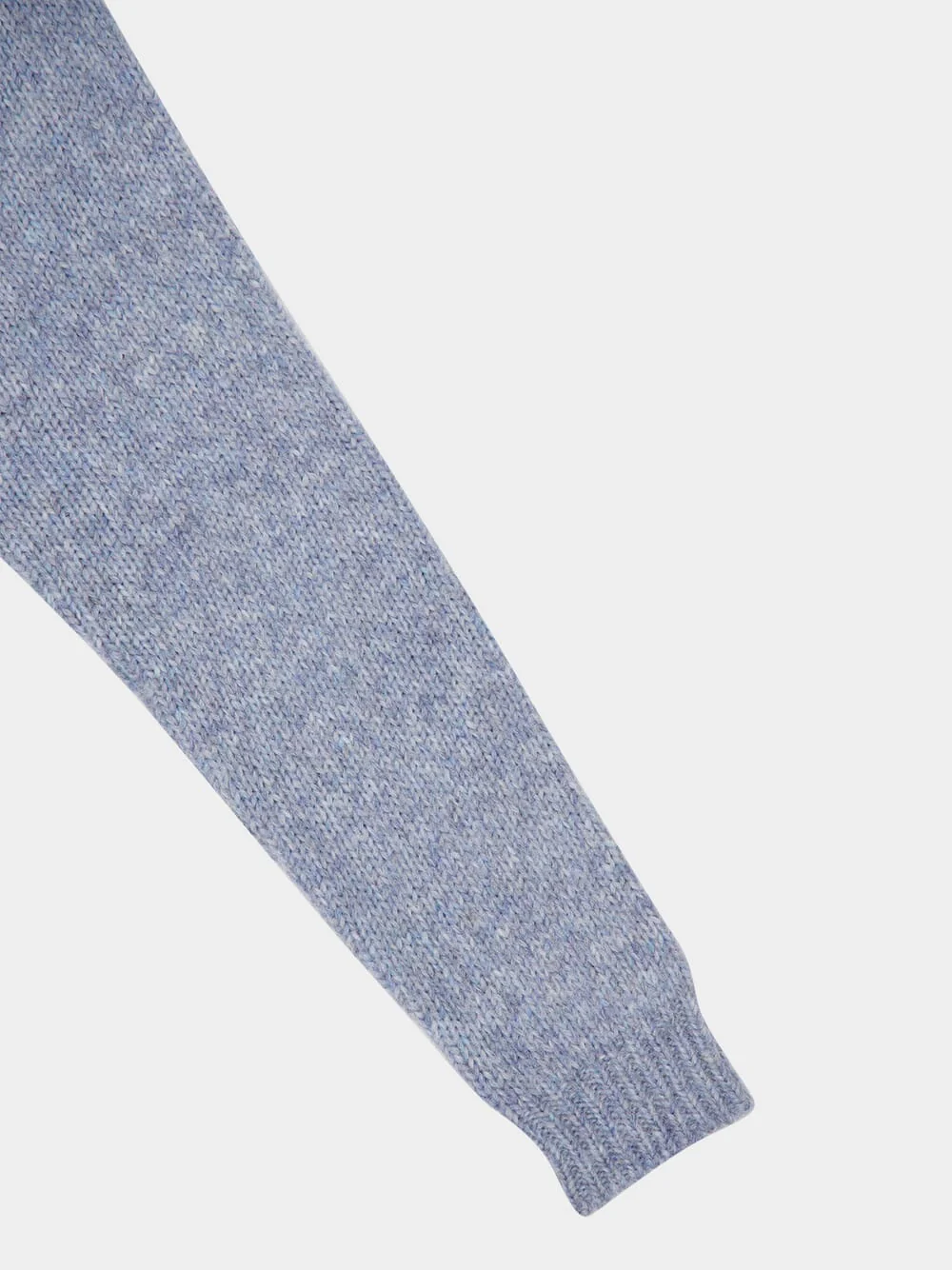 Baby Blue Alpaca Puff Pullover - Image 5