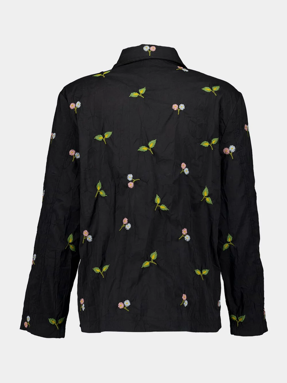 Black Thistle Embroidered Shirt - Image 2