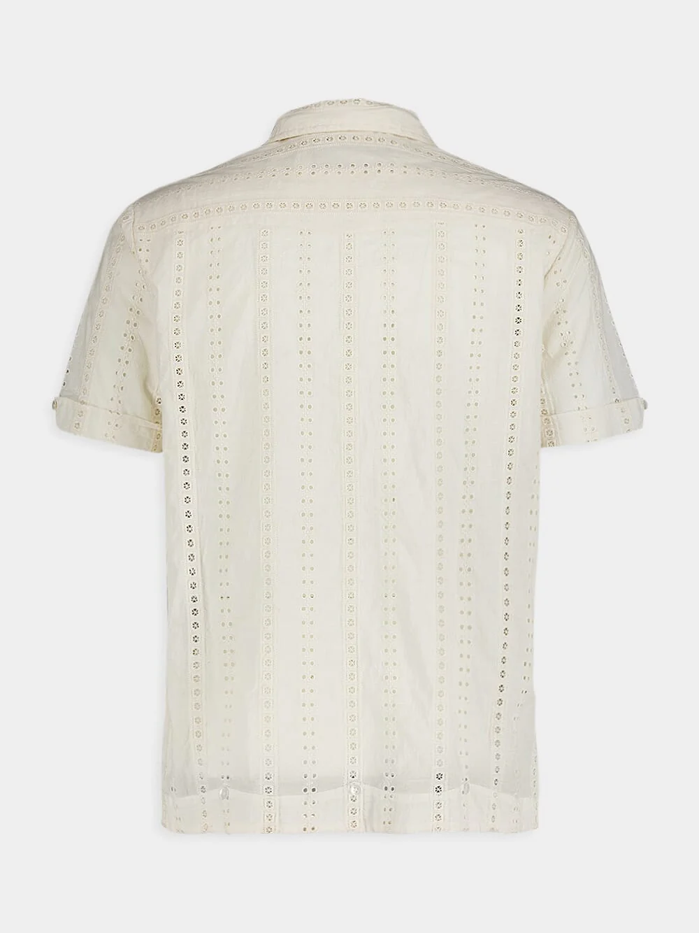 Embroidered Ivory Shirt - Image 2