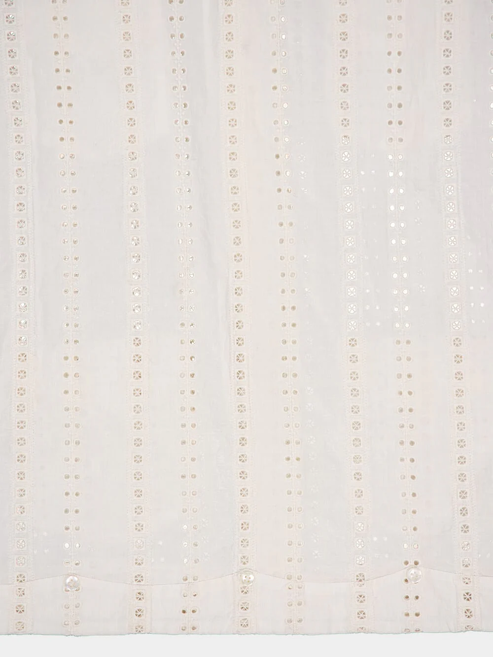 Embroidered Ivory Shirt - Image 4