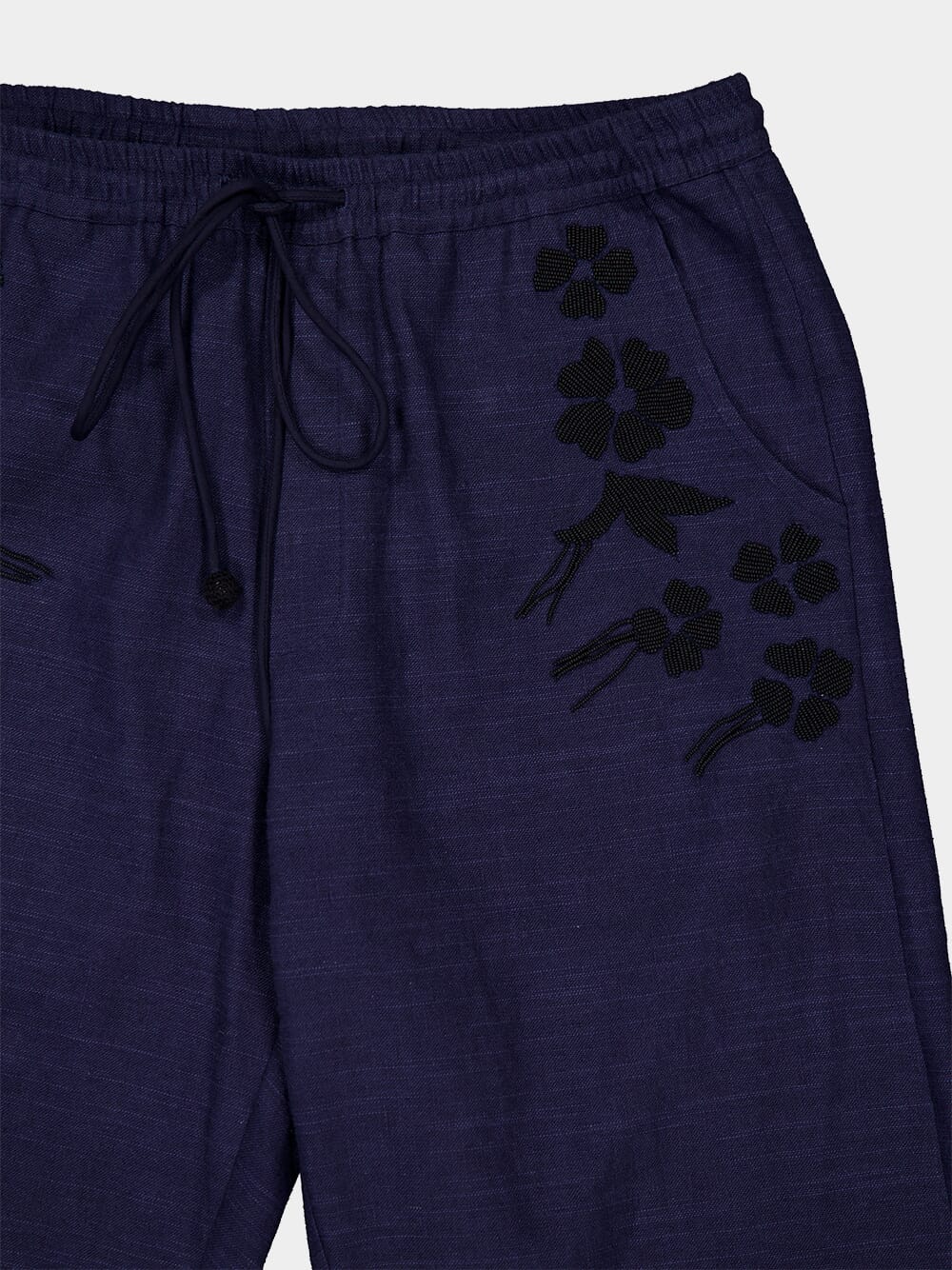 Embroidered Sesame Trousers - Image 3