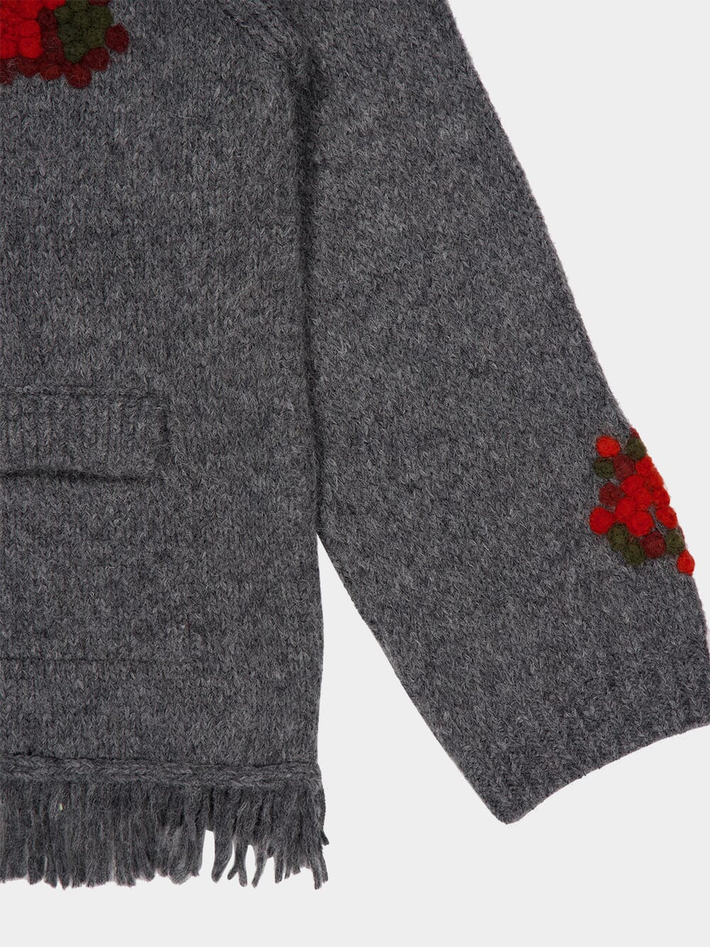 Graphite Alpaca Knit Sweater - Image 4