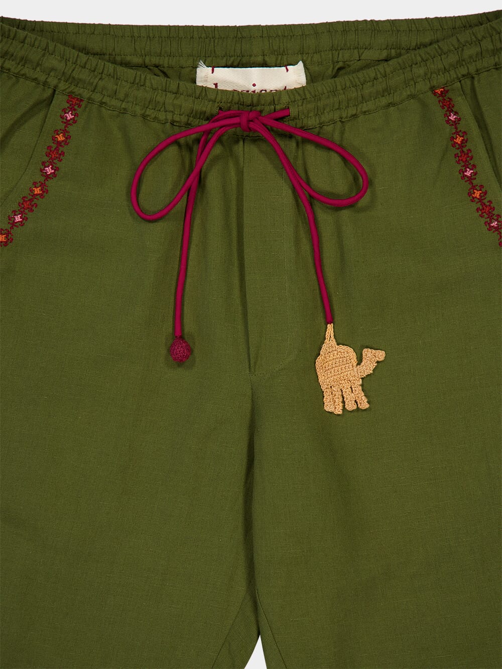 Khaki Momoun Pants - Image 3