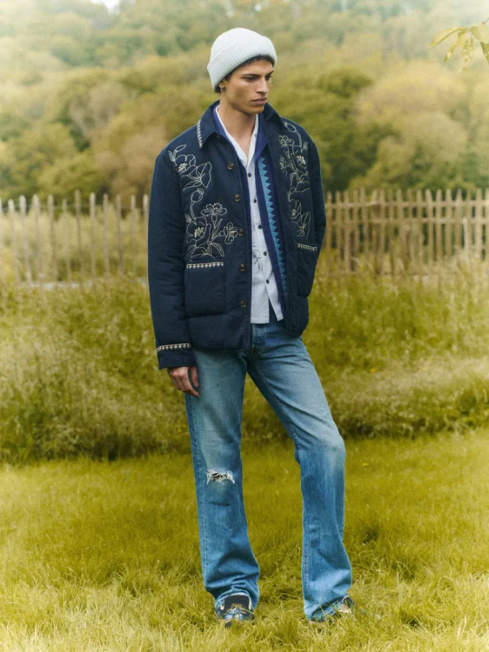 Navy Blue Oddment Jacket - Image 2