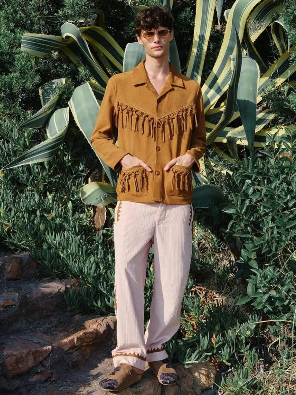 Cognac Brown Vestige Jacket - Image 2