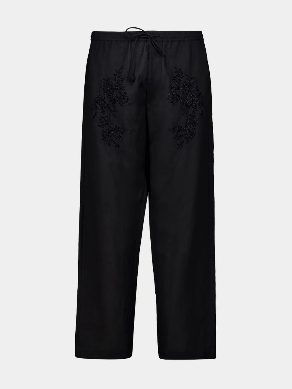 Dark Black Celeste Pants
