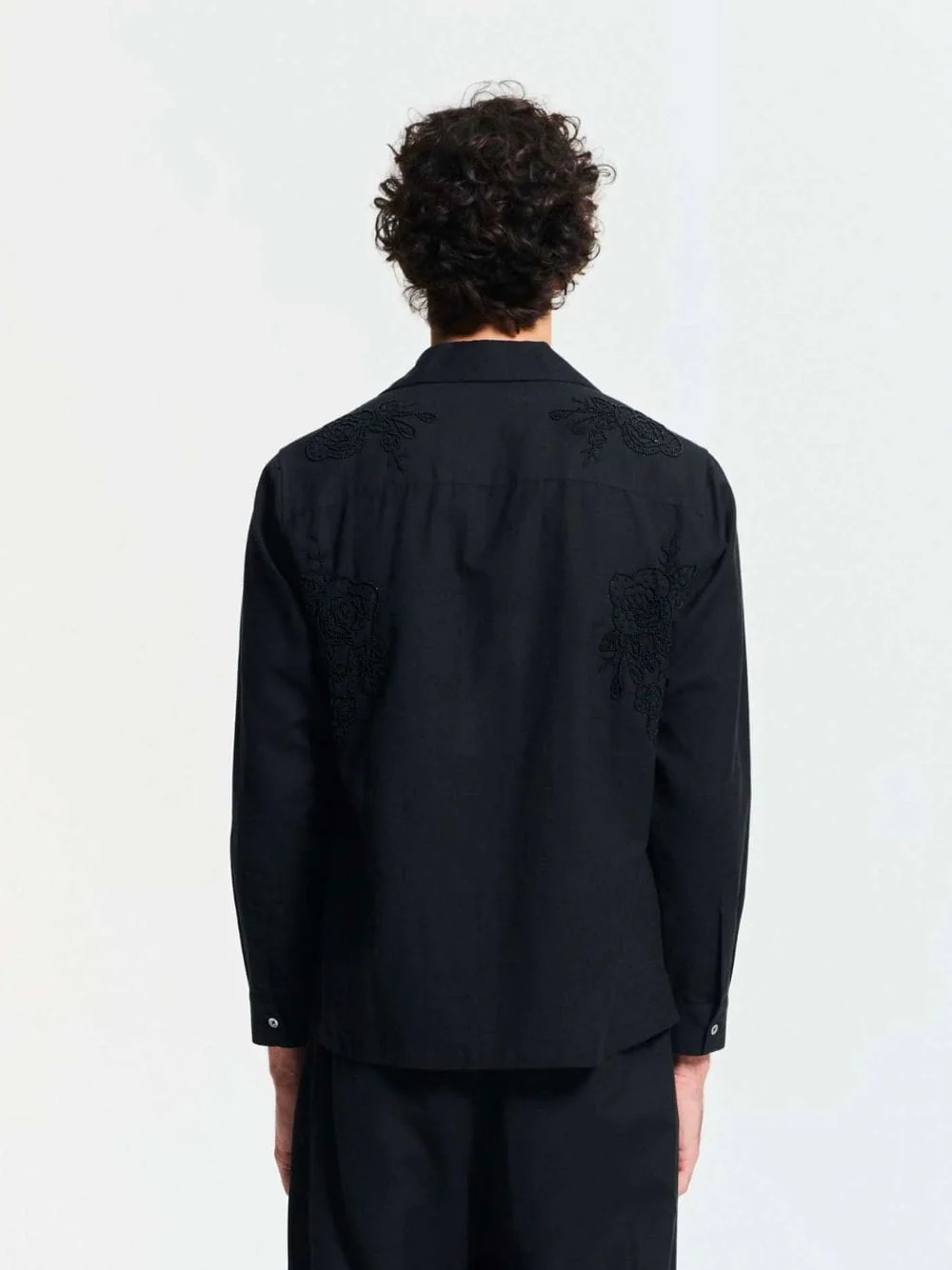 Dark Black Celeste Shirt - Image 4
