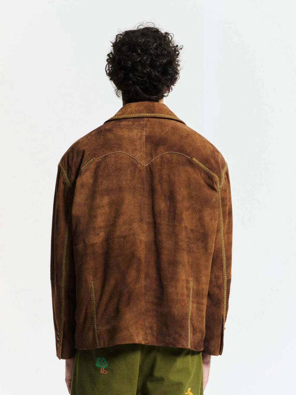 Denma Brown Suede Jacket - Image 4