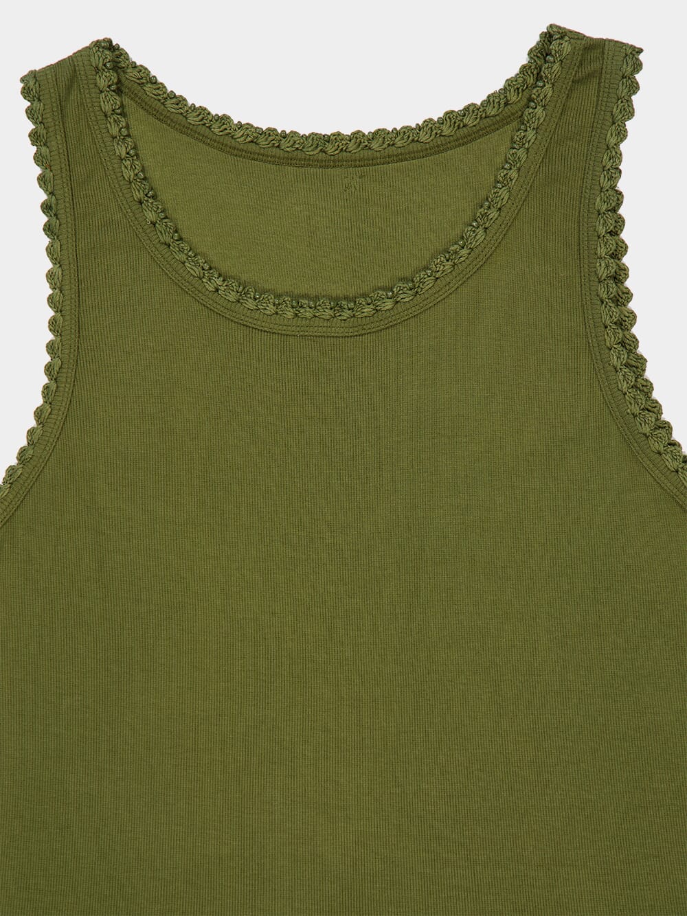 Khaki Croquet Tank Top - Image 3