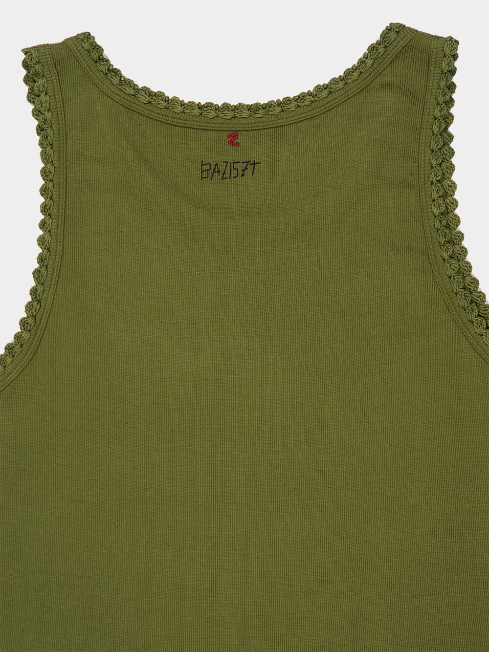 Khaki Croquet Tank Top - Image 4