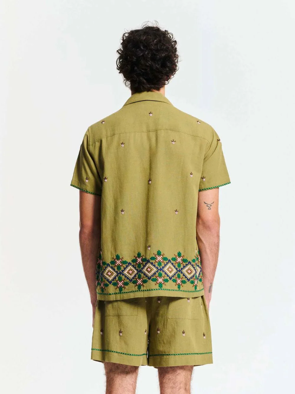 Khaki Pistachio Shirt - Image 5