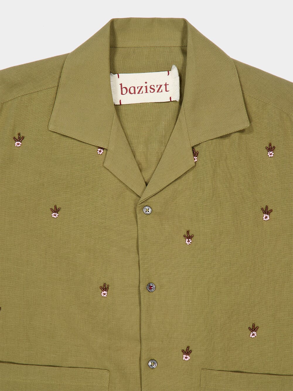 Khaki Pistachio Shirt - Image 6