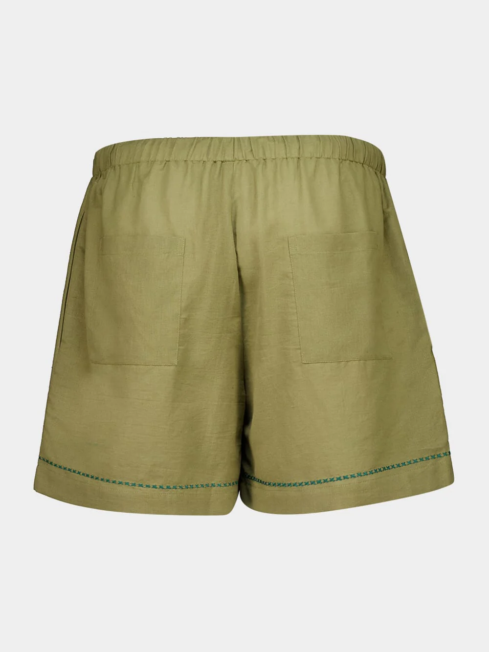 Khaki Pistachio Shorts - Image 2