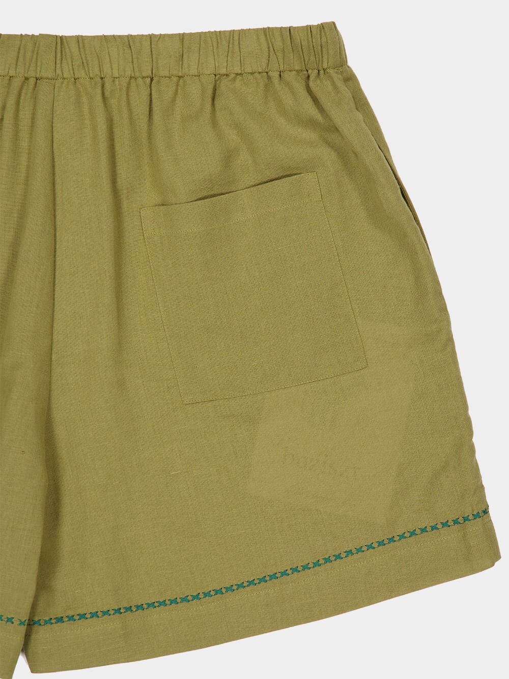 Khaki Pistachio Shorts - Image 4