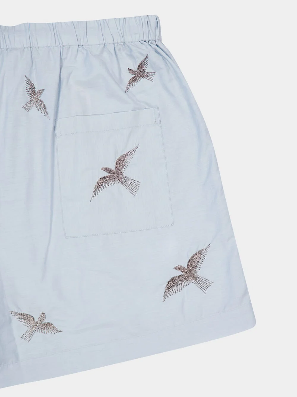 Light Blue Columbus Shorts - Image 4