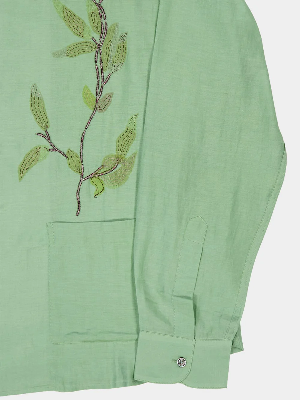 Light Green Ming Shirt - Image 8
