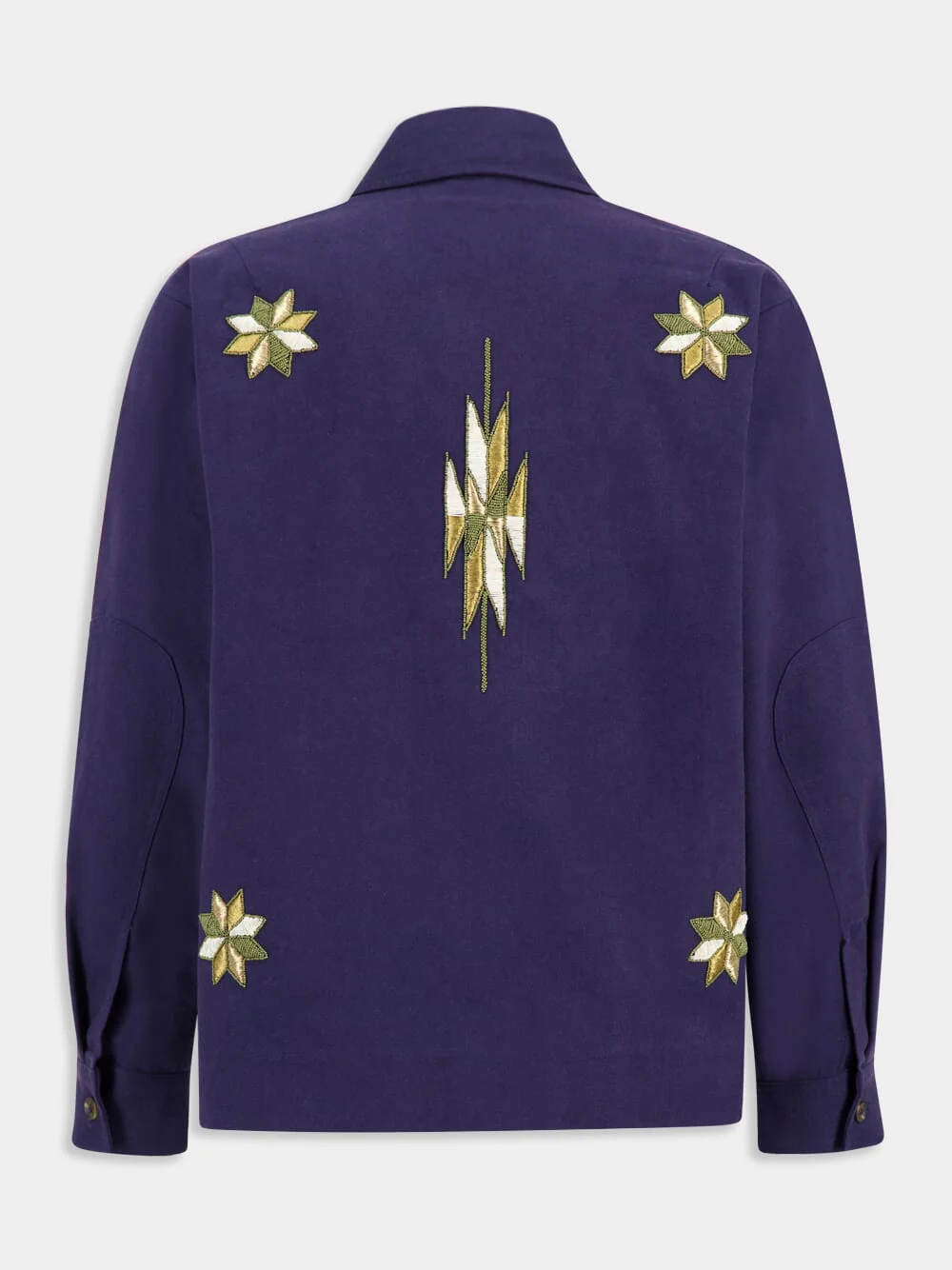 Navy Blue Pita Cotton Jacket - Image 2
