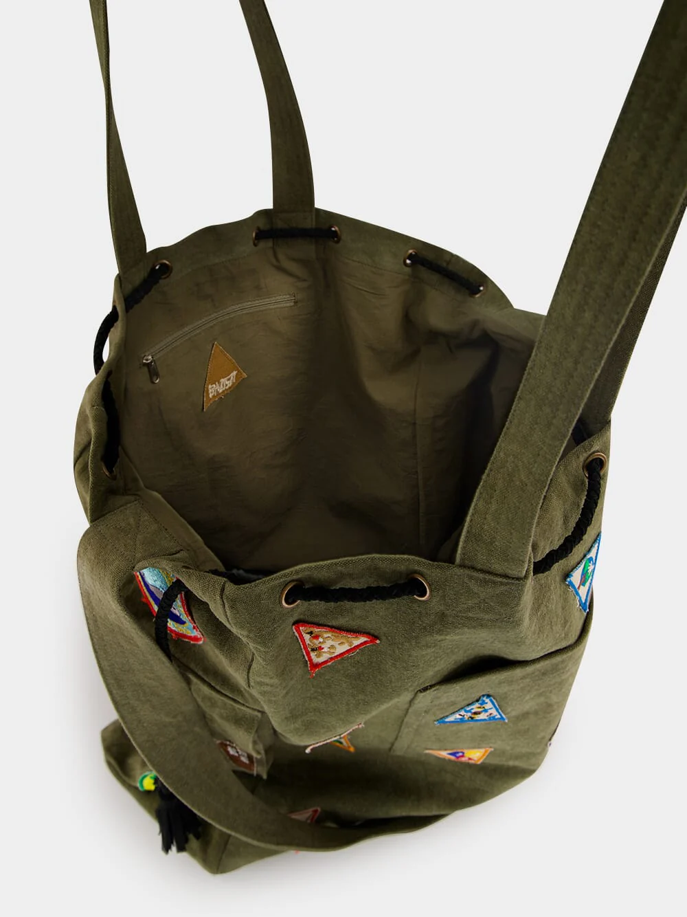 Scout Cotton Embroidered Tote Bag - Image 5