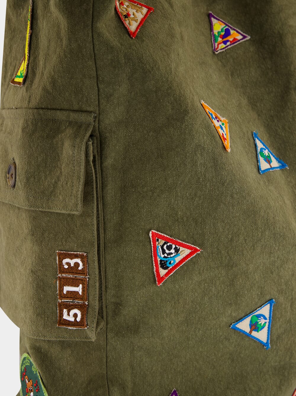 Scout Cotton Embroidered Tote Bag - Image 6