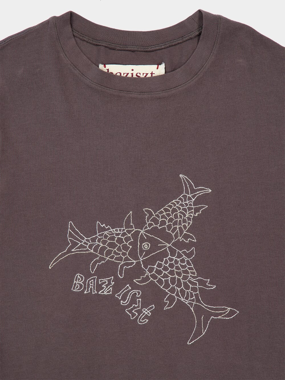Taupe Fish T-Shirt - Image 3