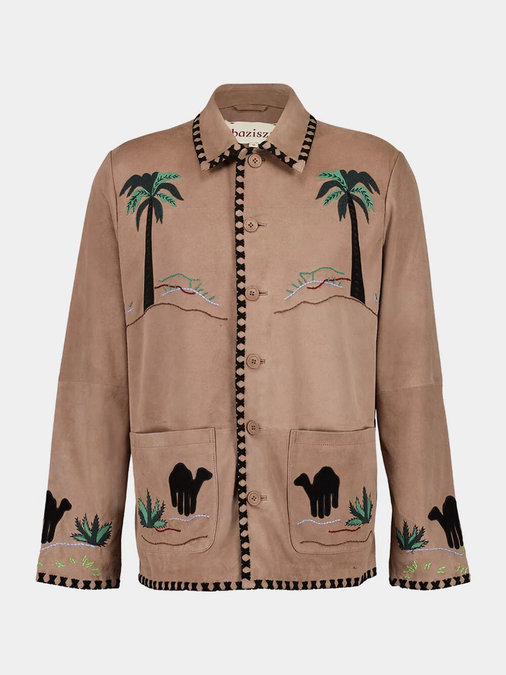 Taupe Fuga Suede Jacket