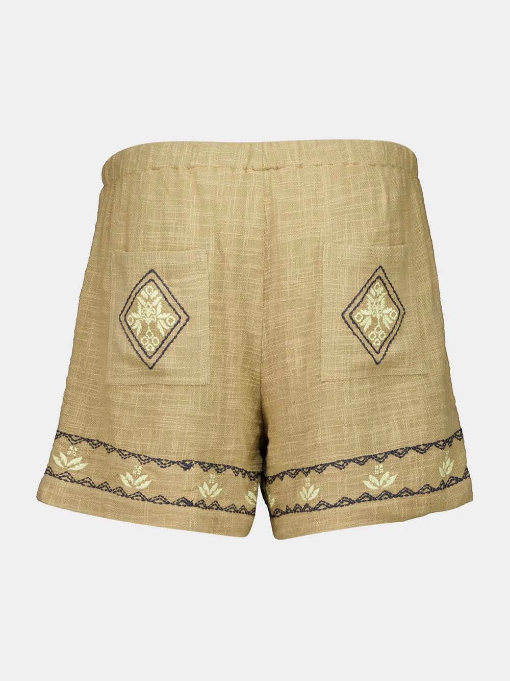 Taupe Mexican Shorts - Image 2