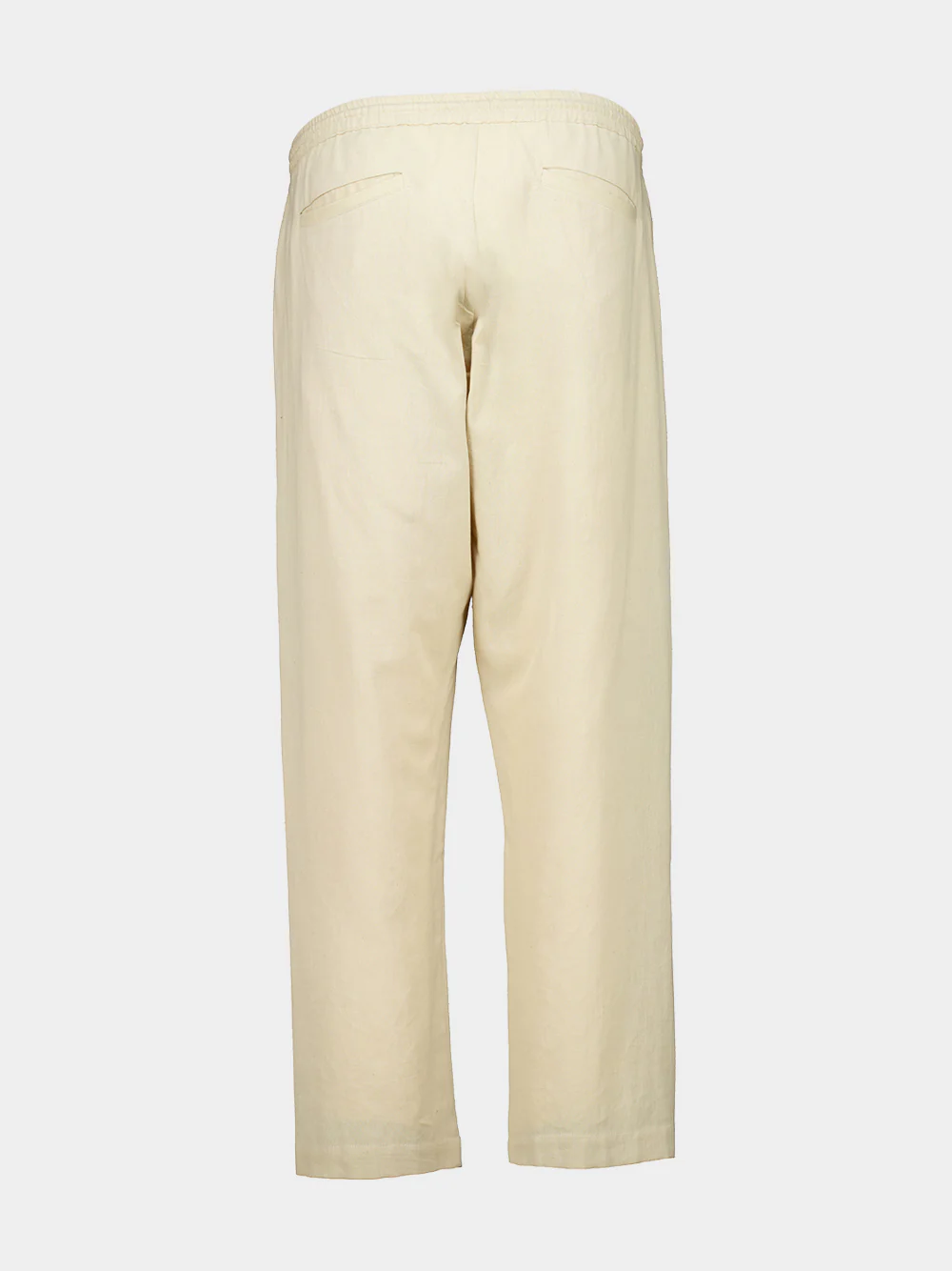 Beige Sferic Embroidered Relaxed Pants - Image 2