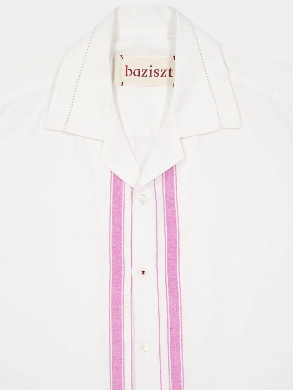White and Pink Strike Shirt - Image 3
