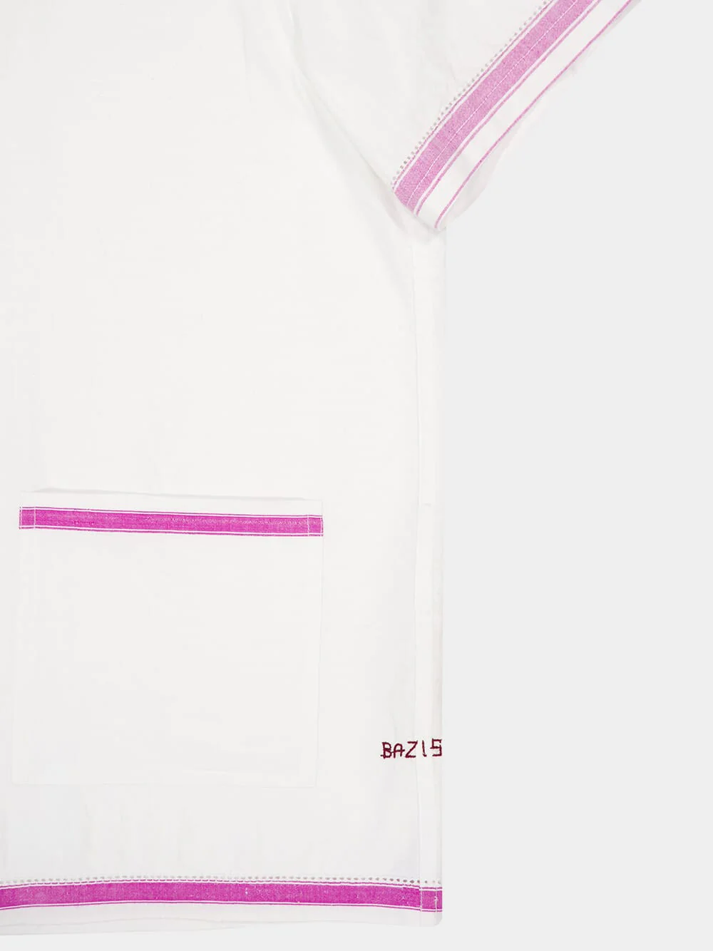 White and Pink Strike Shirt - Image 4