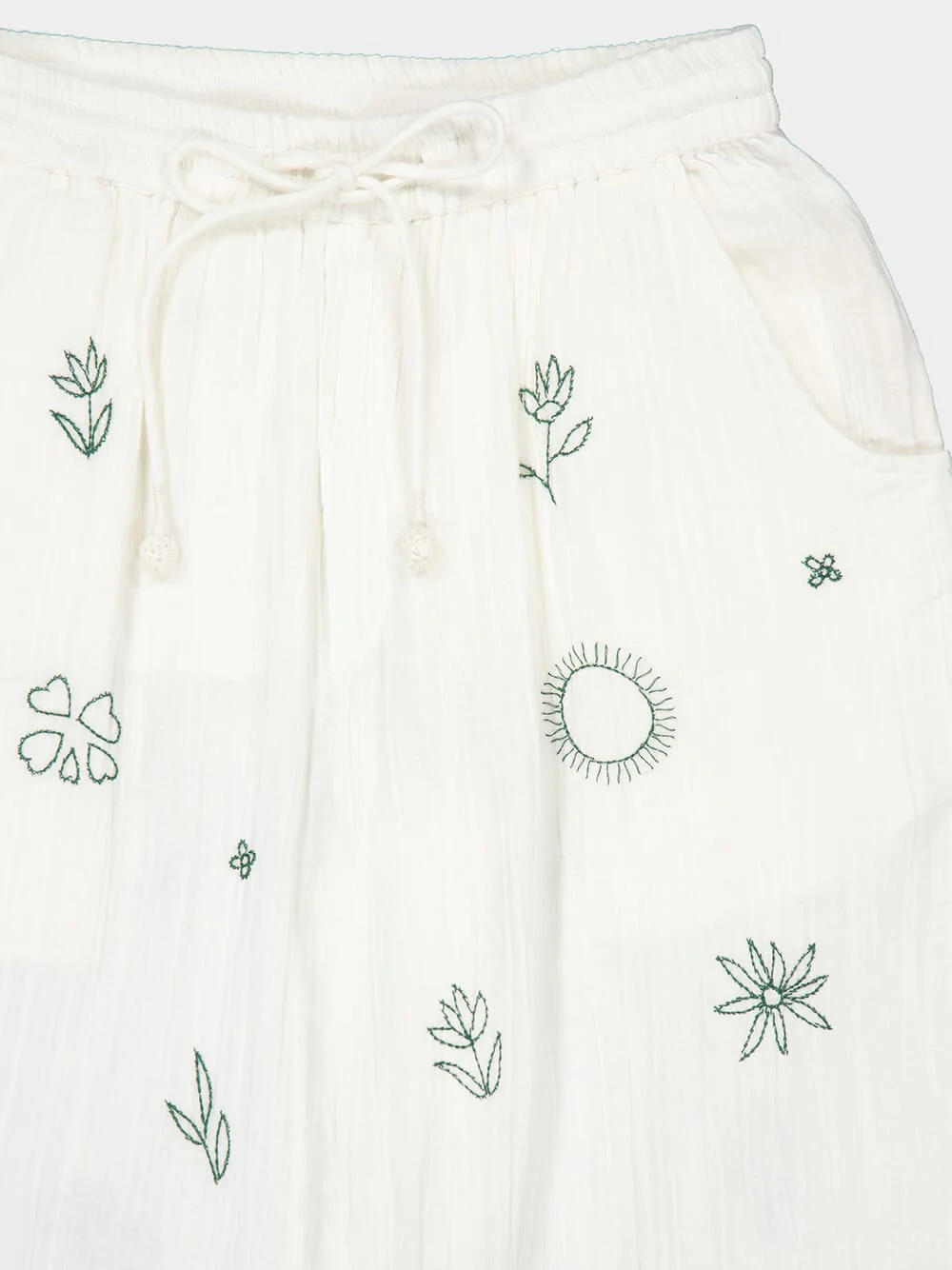 White Serenade Trousers - Image 3