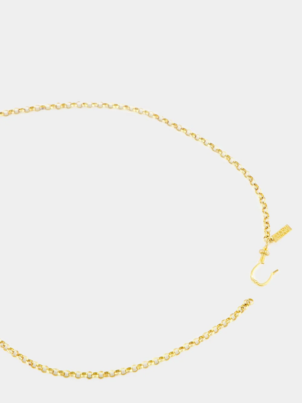 Black and Gold Snake Pendant Necklace - Image 3
