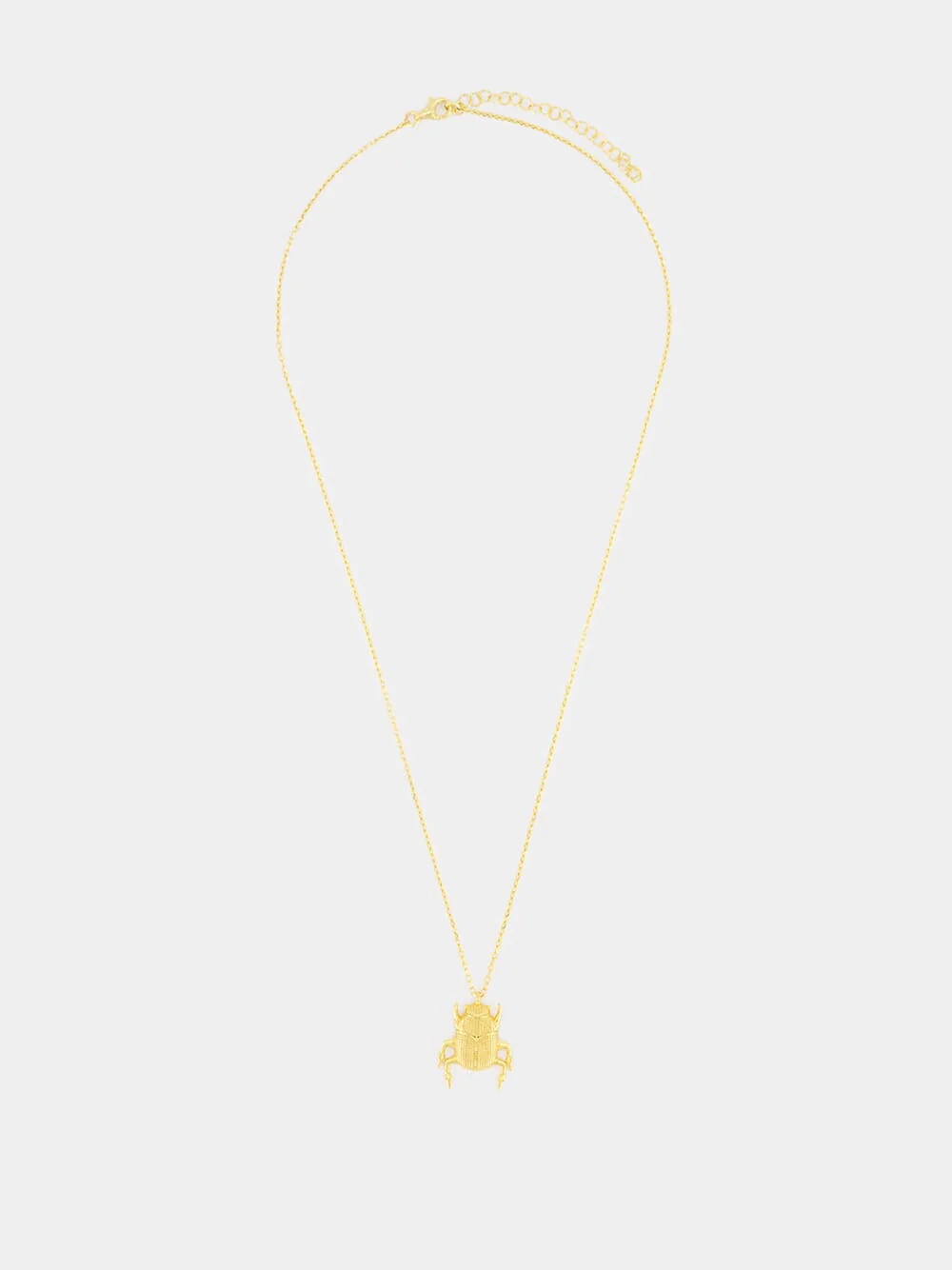 Bug Gold-Plated Necklace