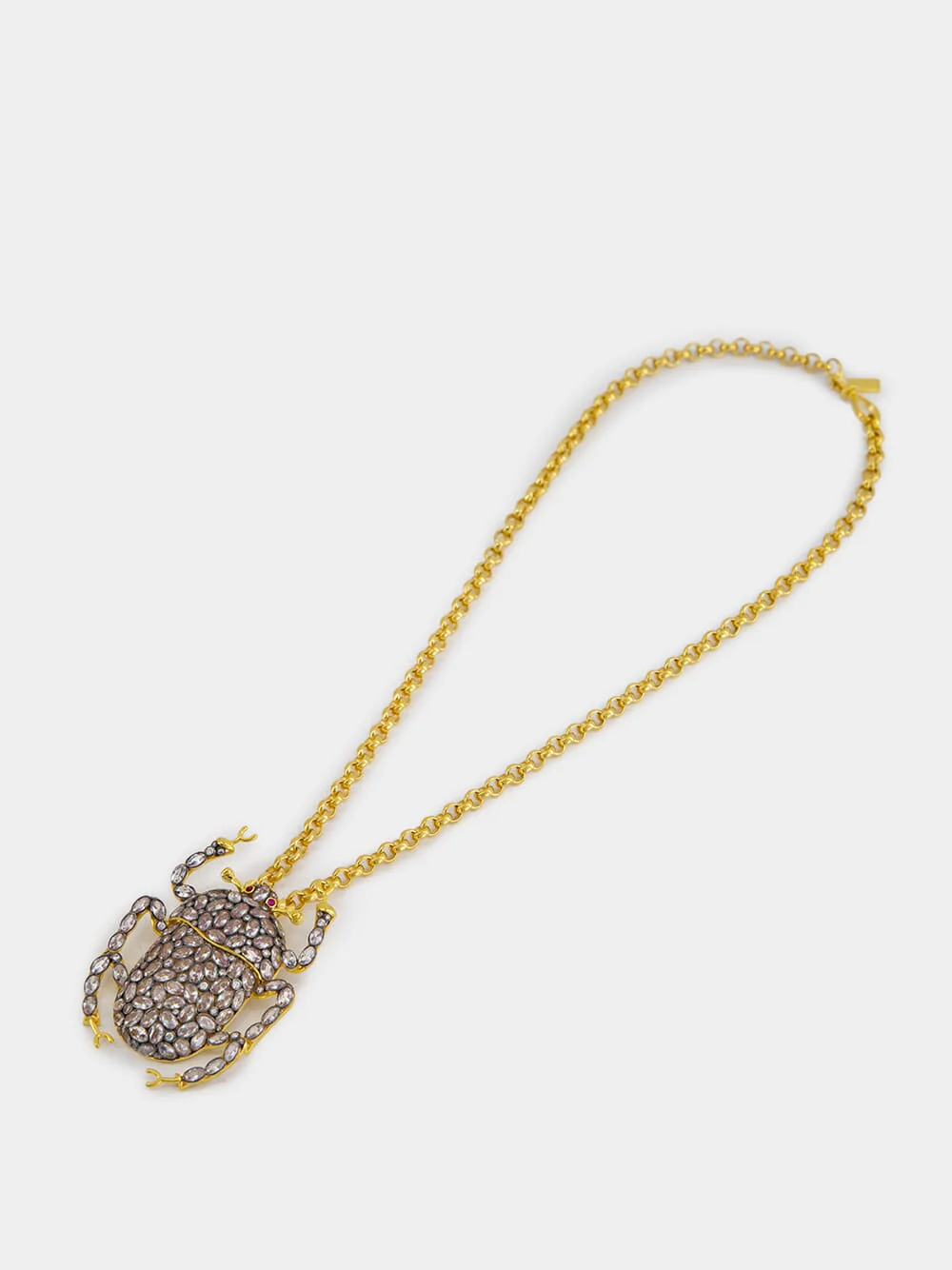Crystal Gold Bittersweet Love Necklace - Image 3