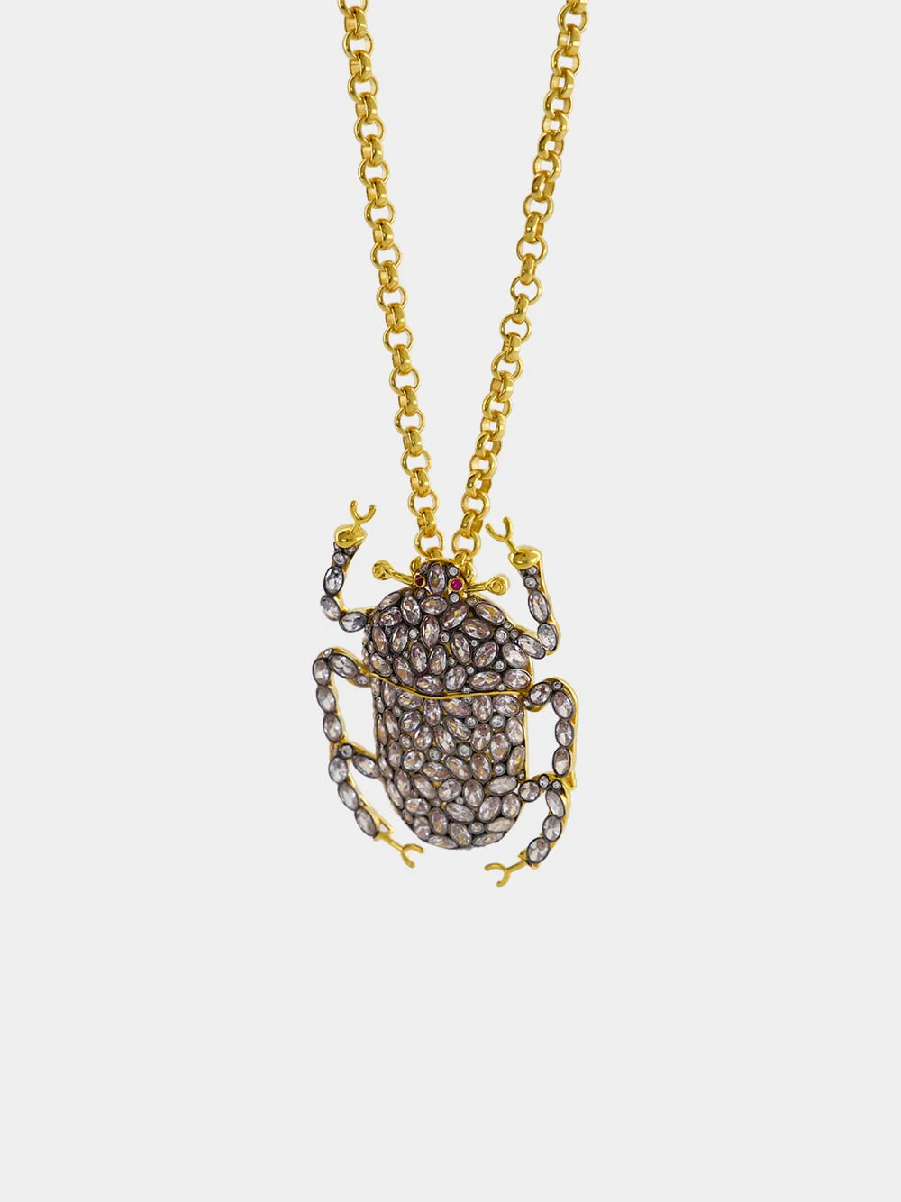 Crystal Gold Bittersweet Love Necklace - Image 4