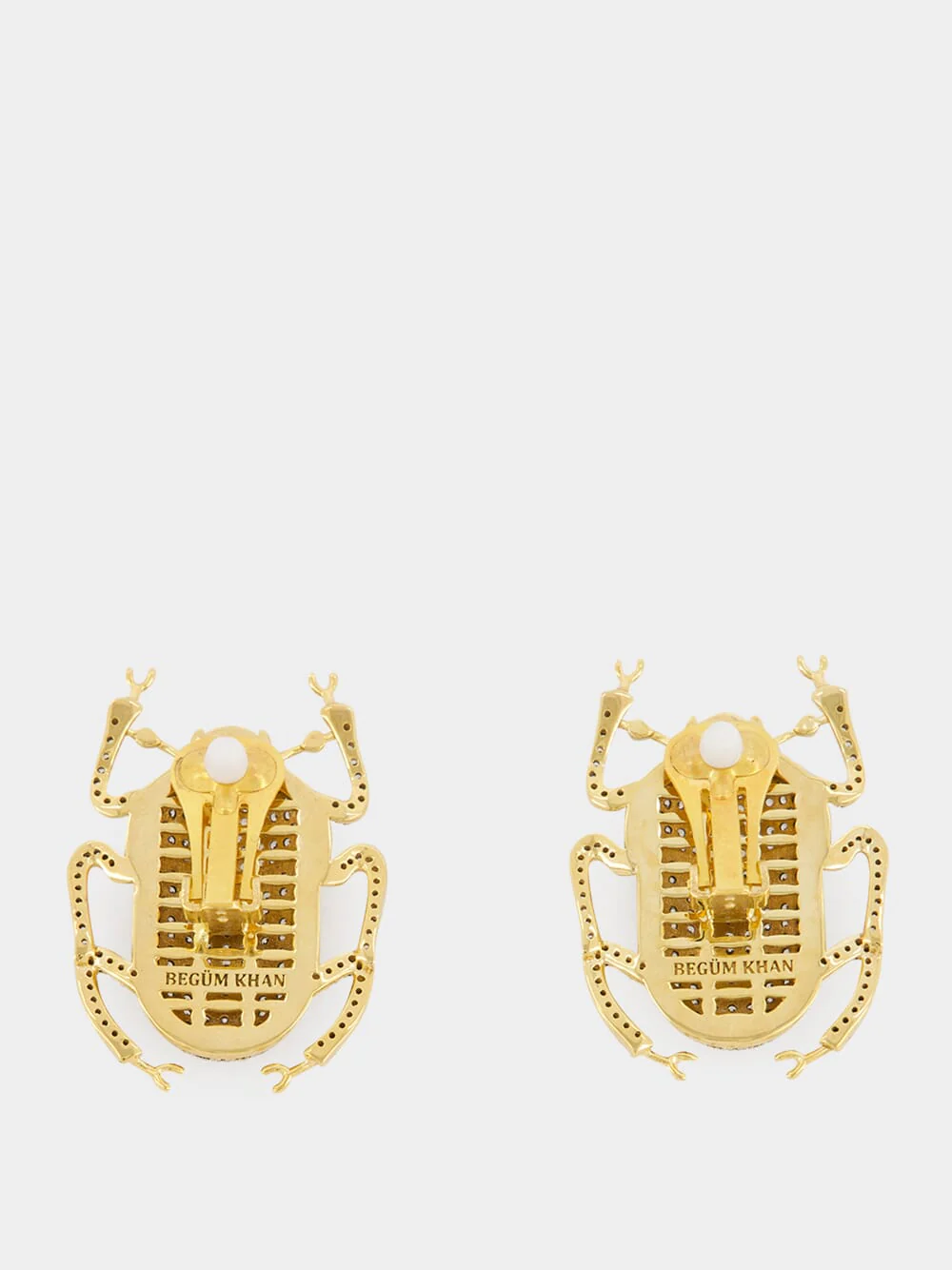 Crystal Pharaoh Clip-On Earrings - Image 2