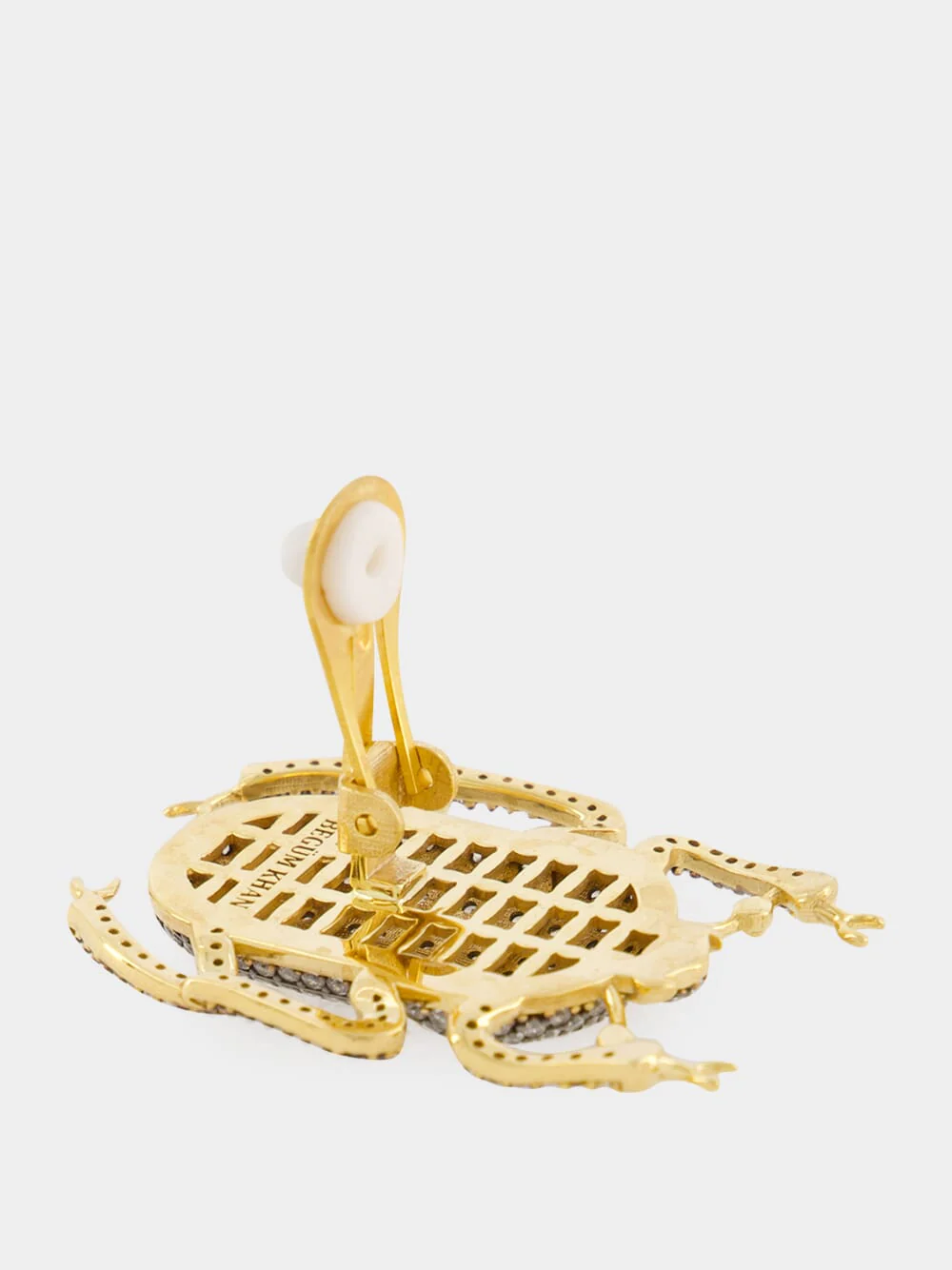 Crystal Pharaoh Clip-On Earrings - Image 4