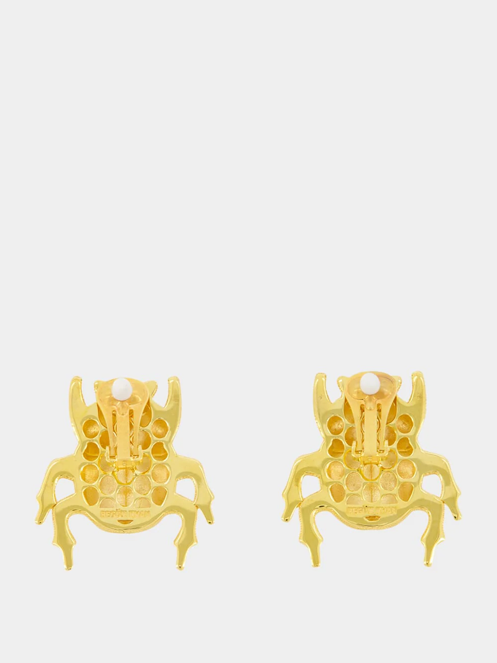 Crystal Wild Orchid Earrings - Image 2