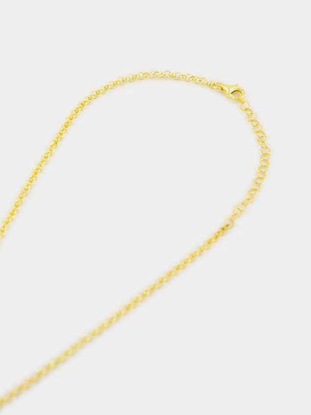 Gold-Plated Croco Hand Bracelet - Image 4