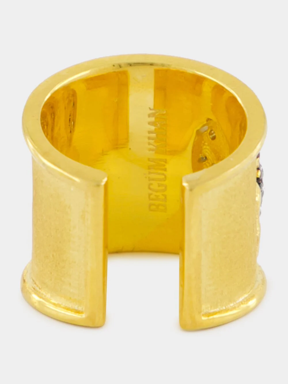 Gold Scarab Left Earcuff - Image 2
